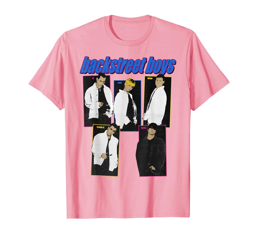 Backstreet Boys Tシャツ Backstreet Boys BSB Boy Band T-Shirt, Graphic Pop Music Tees